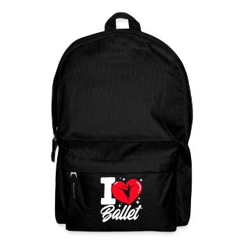 Ballet Dancer Ballet Dance Ballet Girls - Backpack - black - Front
