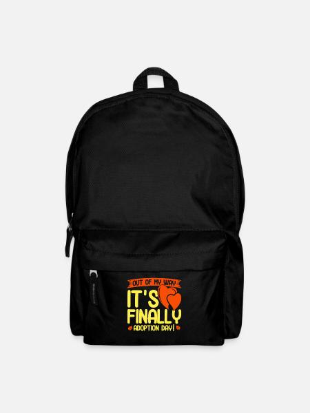 Adoption Adoption von Kindern Pflegeeltern - Rucksack - Schwarz