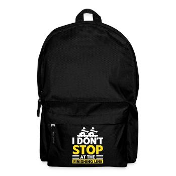 Ruderer Rudern Mannschaft Rudern Geschenk - Rucksack - Schwarz - Vorne