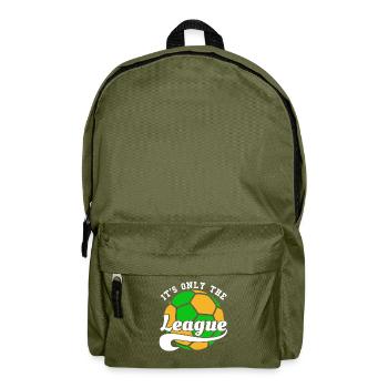 Match de football gaélique Footballeur gaélique Ir - Sac à dos - vert olive - Devant