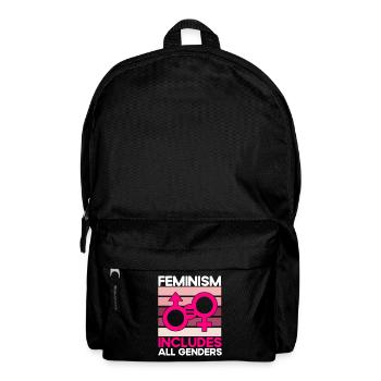 Feminismus Rechte der Frauen Feministisch Geschenk - Rucksack - Schwarz - Vorne