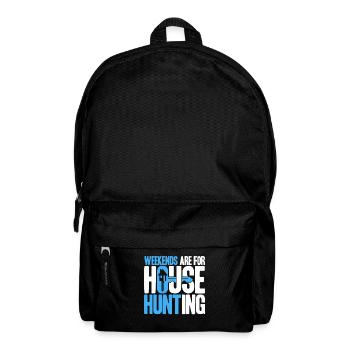 House Sell Real Estate Real Estate Sale Geschen - Backpack - black - Front