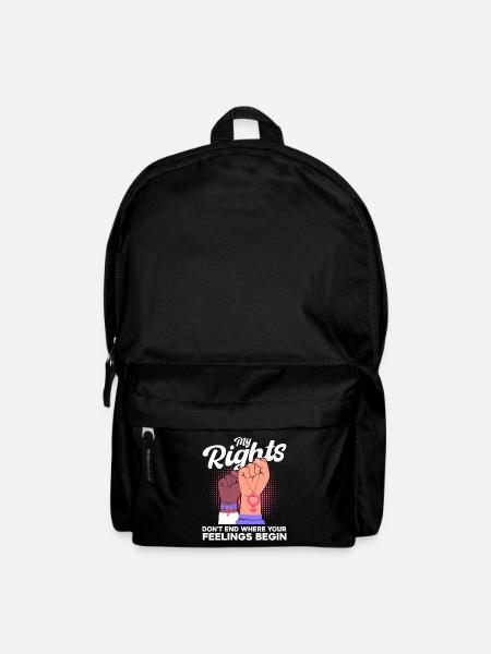 Feminismus Feministisch Gleichberechtigung der Ges - Rucksack - Schwarz