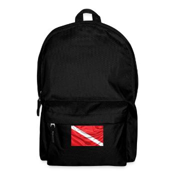 Dive Flag - Rucksack - Schwarz - Vorne