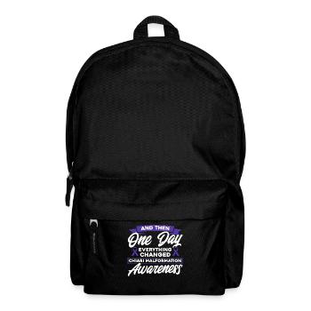Chiari Malformation Support Chiari Painting Format - Sac à dos - noir - Devant
