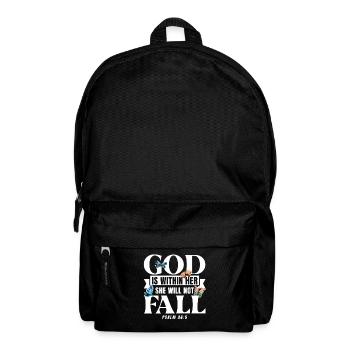 Bible Verse Inspirational Jesus God Gift - Backpack - black - Front