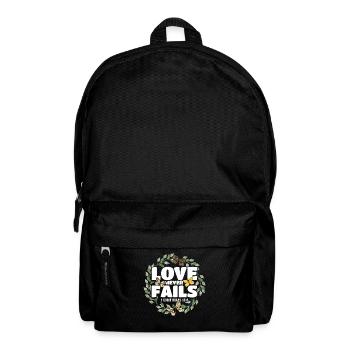 Christian Bible Verse Religious Gift - Backpack - black - Front