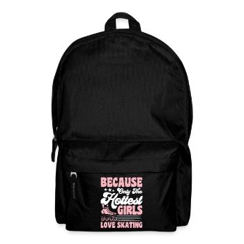 Roller skates: The hottest girls love skating - Backpack - black - Front