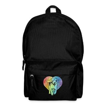 Beagle Dog Retro - Backpack - black - Front