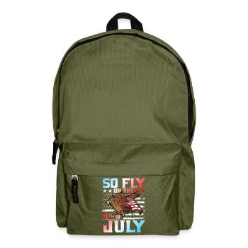 Envolez-vous donc le 4 juillet - Sac à dos - vert olive - Devant