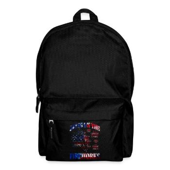 Bring on the Fireworks - Rucksack - Schwarz - Vorne