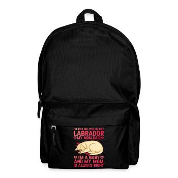 Labrador - Rucksack - Schwarz - Vorne