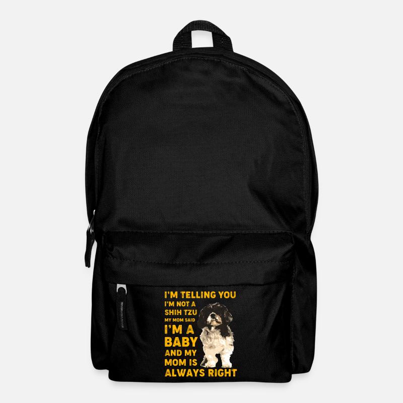 Shih Tzu - Backpack - black