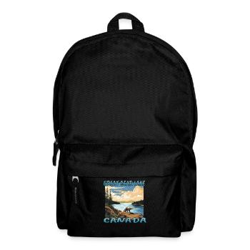 Great Bear Lake, Canada - Backpack - black - Front