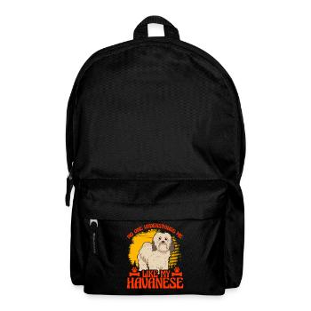 No one understands me like my Havanese - Backpack - black - Front