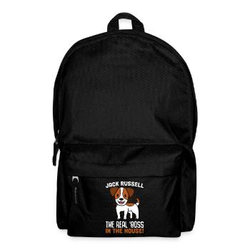 Jack Russell, the real in the house - Backpack - black - Front