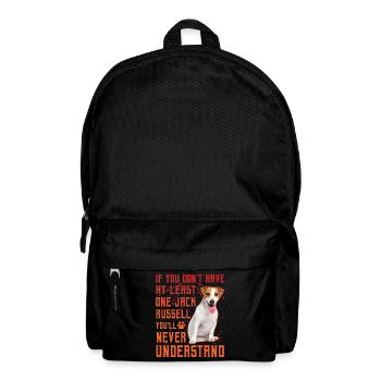 Jack Russell - Rucksack - Schwarz - Vorne