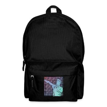 Wing Chun - Rucksack - Schwarz - Vorne
