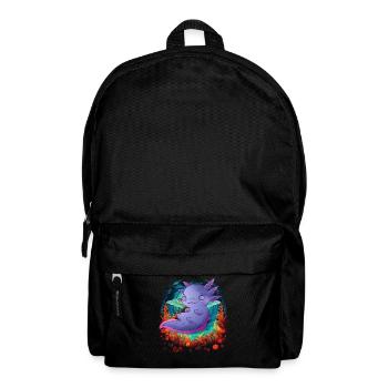 Axolotl - Rucksack - Schwarz - Vorne