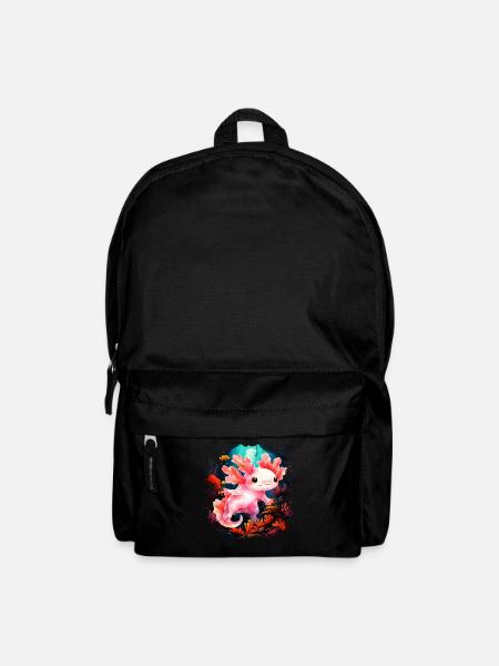Axolotl - Rucksack - Schwarz
