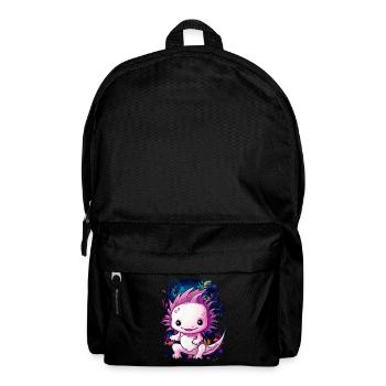 Axolotl - Rucksack - Schwarz - Vorne