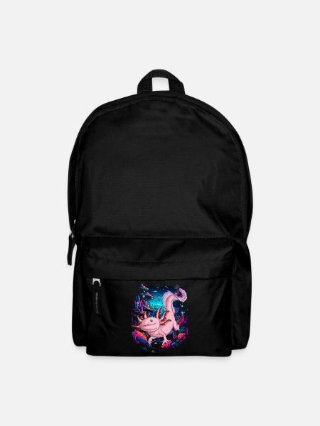 Axolotl - Rucksack - Schwarz