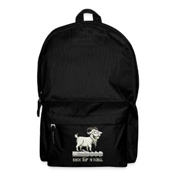 Bock auf 'n Dübel - Kiffen - Rucksack - Schwarz - Vorne
