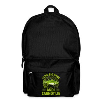 Ich mag Big Bass und kann nicht lügen - Rucksack - Schwarz - Vorne