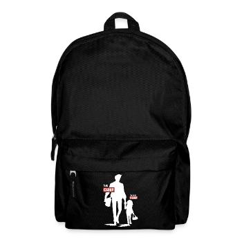 Funny Dad Daughter Design - Backpack - black - Front