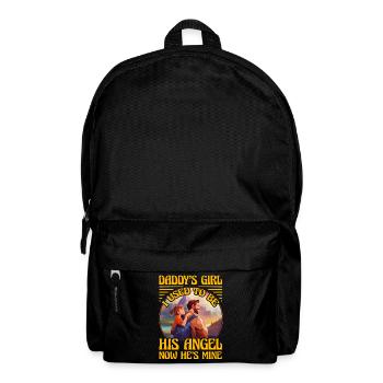La fille à papa J’étais son ange maintenant il est à moi - Sac à dos - noir - Devant