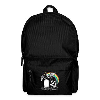 Mourning Dad Daughter Grave Angel - Backpack - black - Front