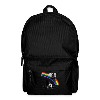 Fille papa Ange en deuil - Sac à dos - noir - Devant