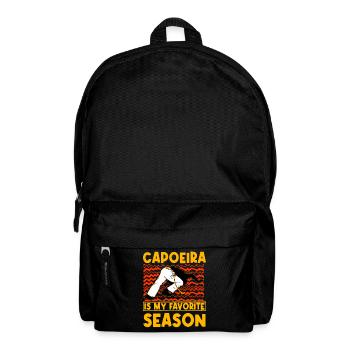Capoeira ist meine Lieblingsjahreszeit - Rucksack - Schwarz - Vorne
