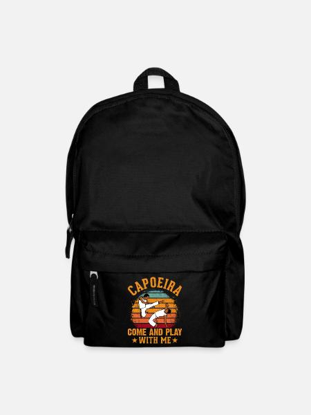 Capoeira, viens jouer avec moi - Sac à dos - noir