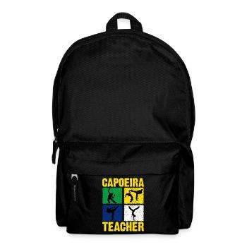 Capoeira-Lehrerin - Rucksack - Schwarz - Vorne