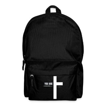 Christian Clothing | LOVED - Faith - Backpack - black - Front