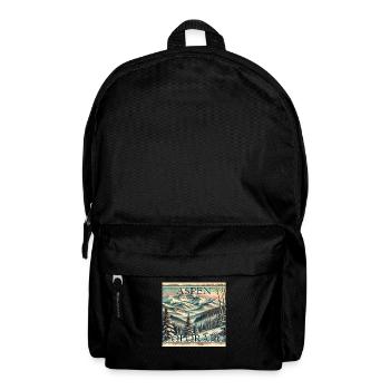 Aspen Ski Resort Ski Snowboard Winter Vintage - Backpack - black - Front