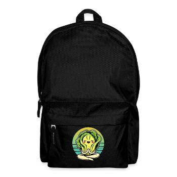 Salat Romaine Calm – Lustiger Salat - Rucksack - Schwarz - Vorne
