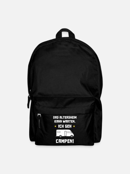 the old people's home can wait - Backpack - black
