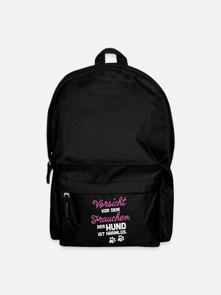 Hundebesitzerin Hundeliebhaberin Hündin Hund - Rucksack - Schwarz