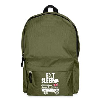 Eat Sleep Landy - Backpack - olive green - Front