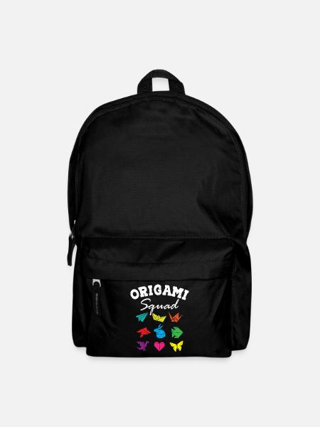 Origami Squad - Rucksack - Schwarz