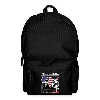 John F Kennedy Peace in All Times Quote - Backpack - black - Front