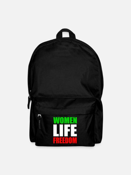 Women life freedom - Rucksack - Schwarz