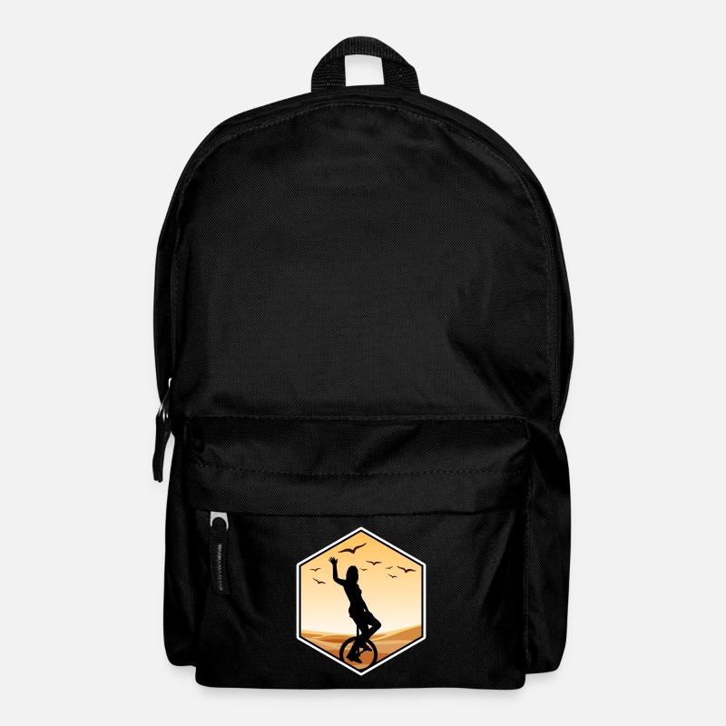 Einrad Einradartist Einradfahren Einrad-Queen - Rucksack - Schwarz