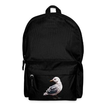 Baby Seagull Seabird - Backpack - black - Front