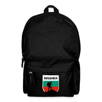 Bulgarien Flagge Bulgarische Fahne Goldstrand - Rucksack - Schwarz - Vorne