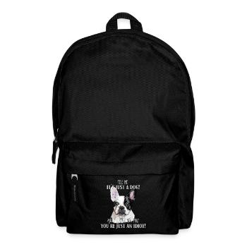 FRENCH BULLDOG - FRENCH BULLDOG DOG JUST - Backpack - black - Front
