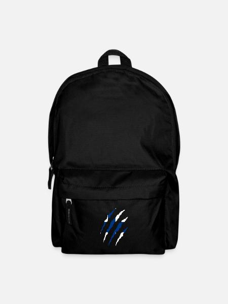 Finnish flag Finland - Backpack - black