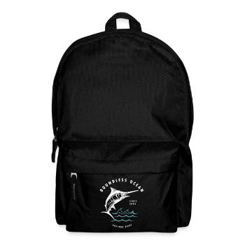 Boundless ocean,erkunden Sie mehr - Rucksack - Schwarz - Vorne